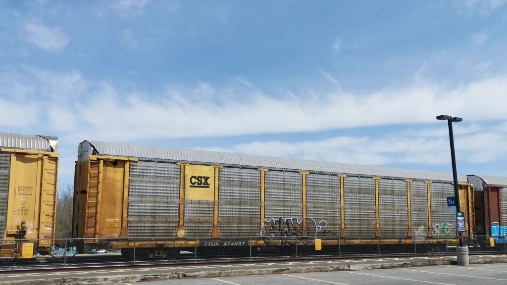 CSXT B11756 (Body) TTGX 974057 (Flat)